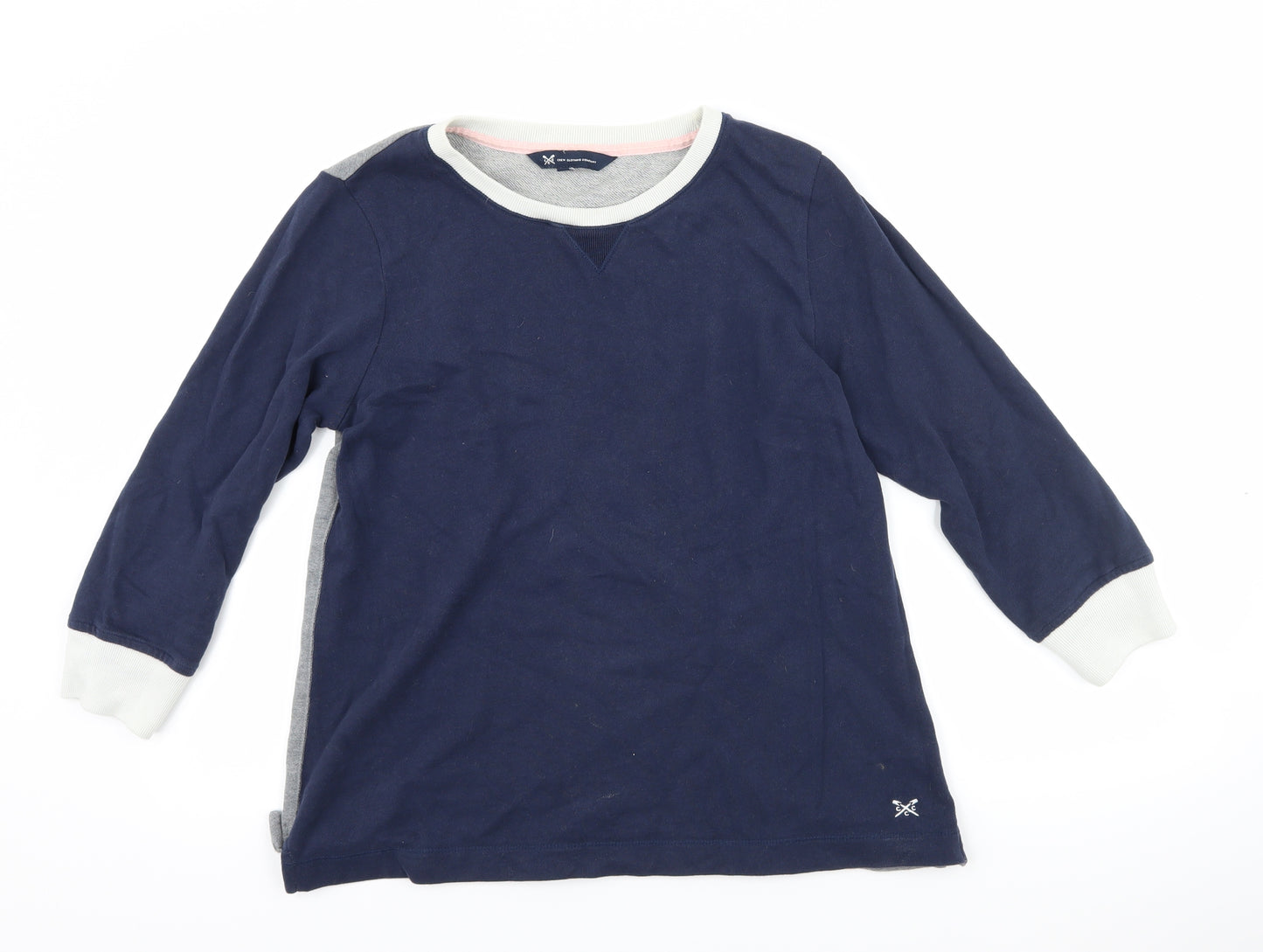 Crew Clothing Womens Blue   Pullover Sweatshirt Size 10