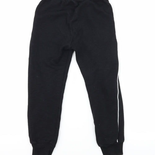 H&M Boys Black   Jogger Trousers Size 7-8 Years