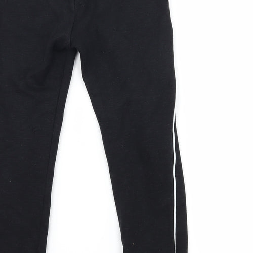 H&M Boys Black   Jogger Trousers Size 7-8 Years