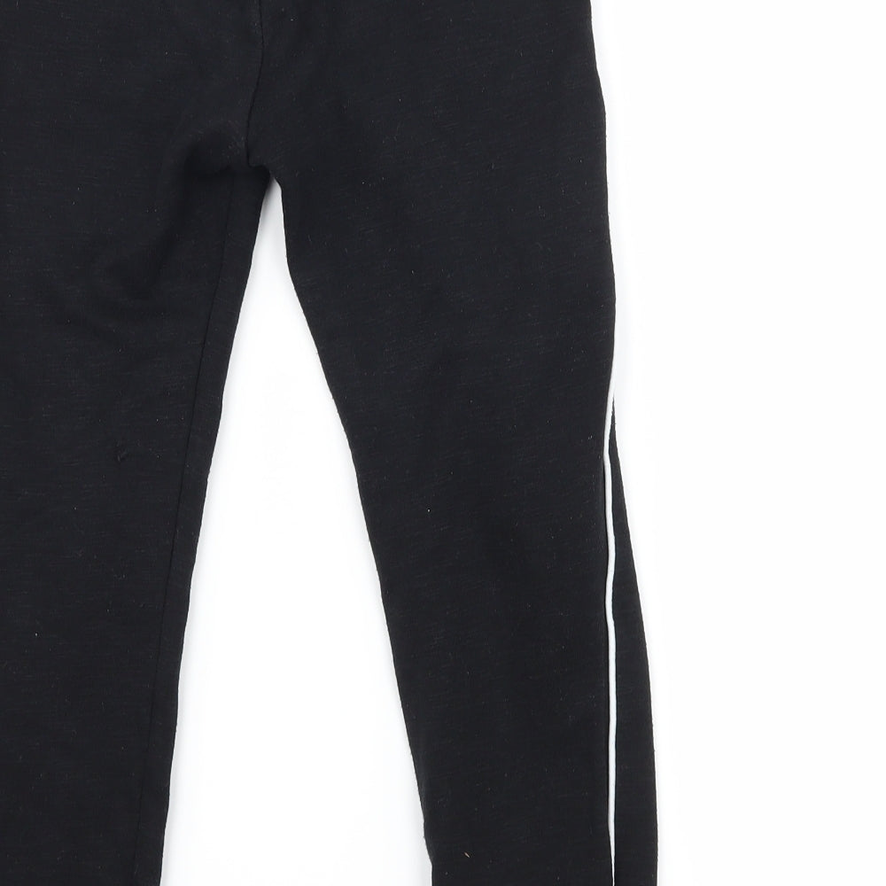 H&M Boys Black   Jogger Trousers Size 7-8 Years