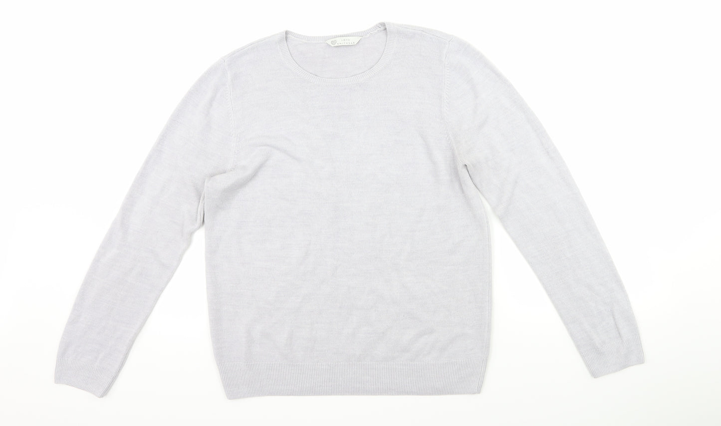 BHS Womens Grey   Pullover Jumper Size 12