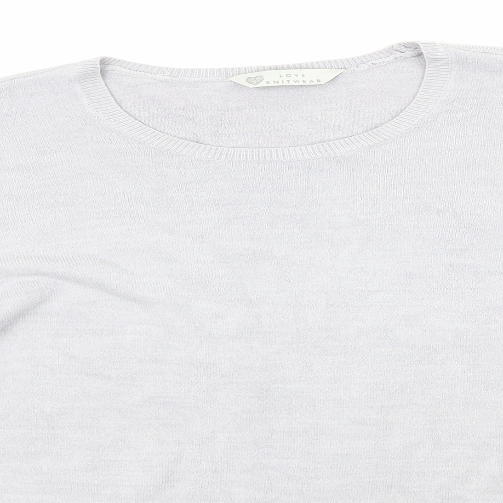 BHS Womens Grey   Pullover Jumper Size 12