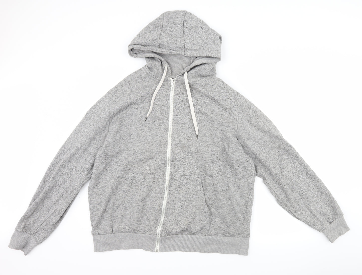 Primark Mens Grey   Full Zip Hoodie Size 2XL