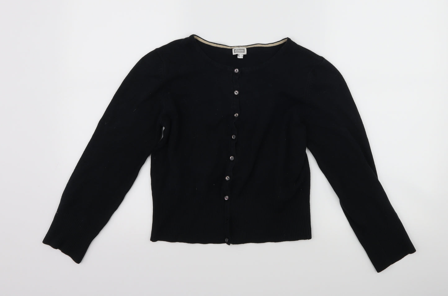 Etam Womens Black   Cardigan Jumper Size 10