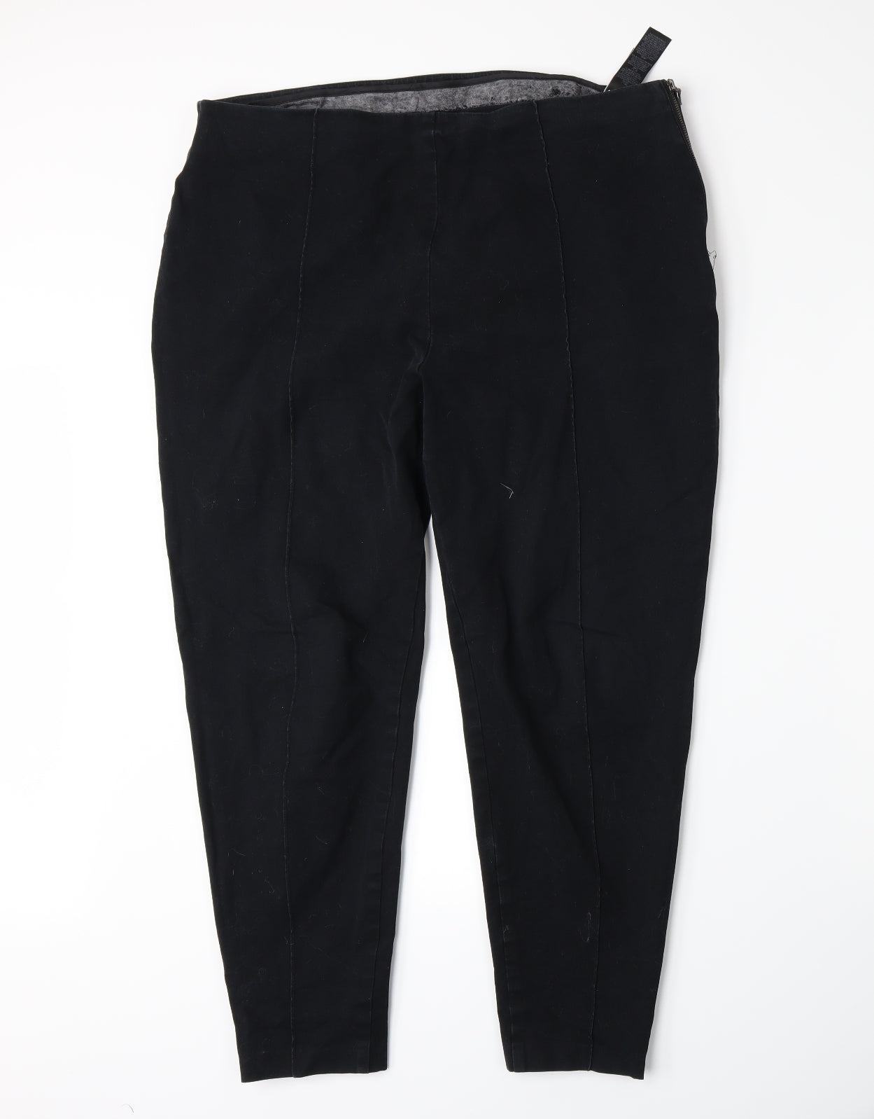 Marks and Spencer Womens Black   Tapered Jeans Size 18 L25 in