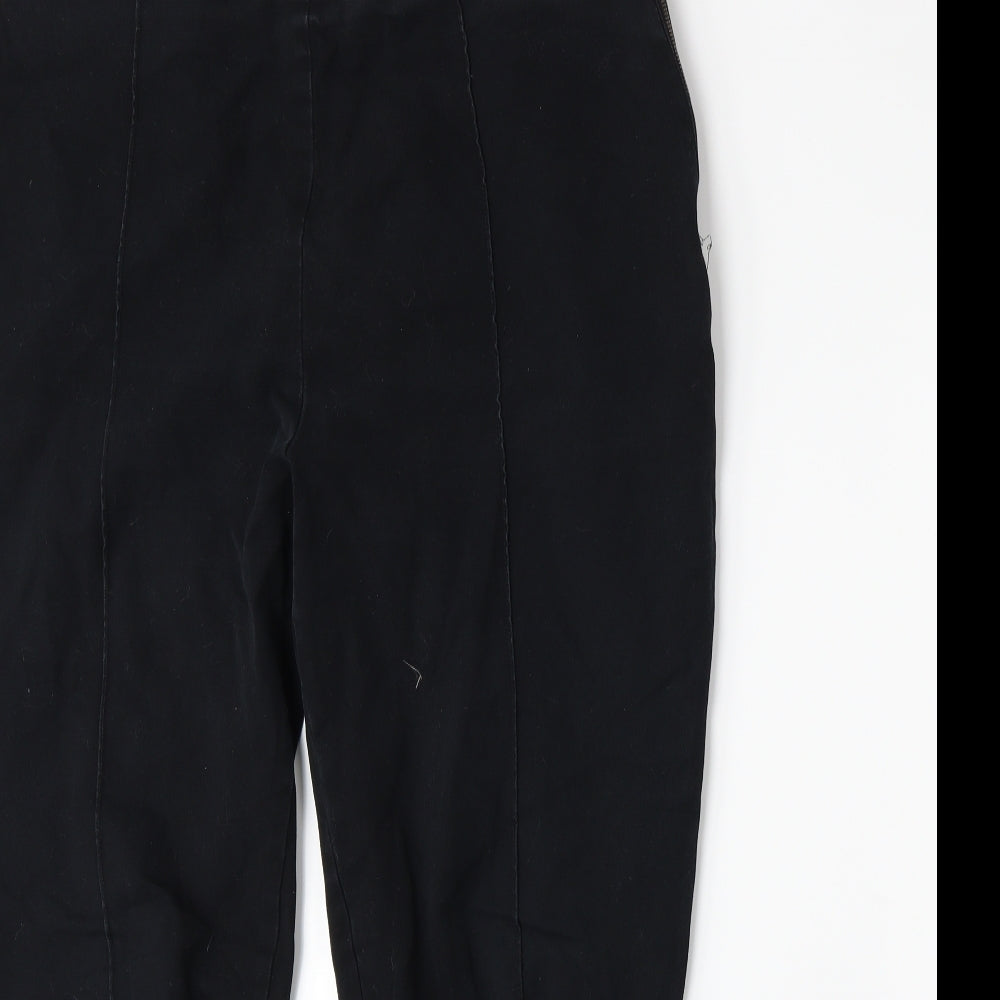 Marks and Spencer Womens Black   Tapered Jeans Size 18 L25 in