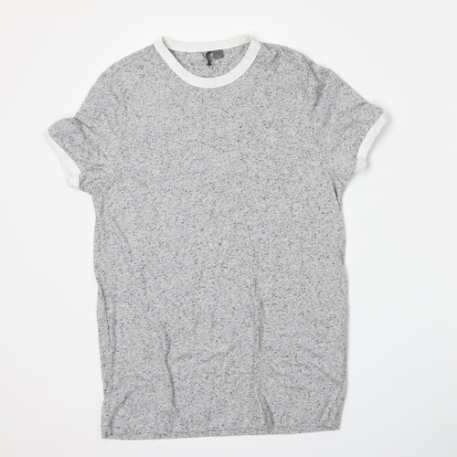 ASOS Mens Grey    T-Shirt Size S