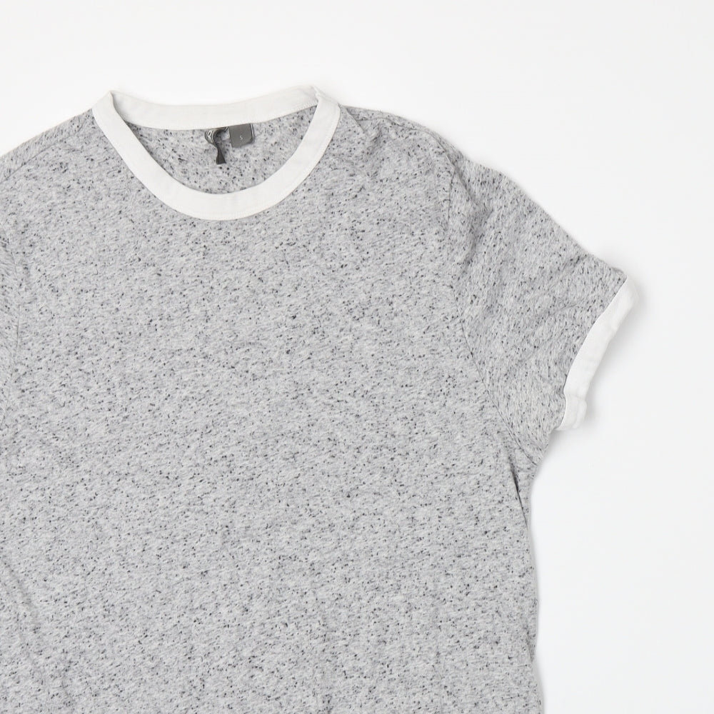 ASOS Mens Grey    T-Shirt Size S