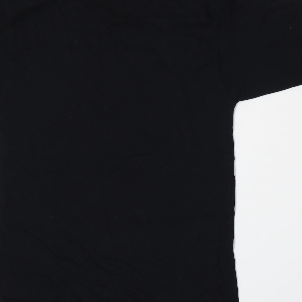 Distubing London Mens Black    T-Shirt Size L