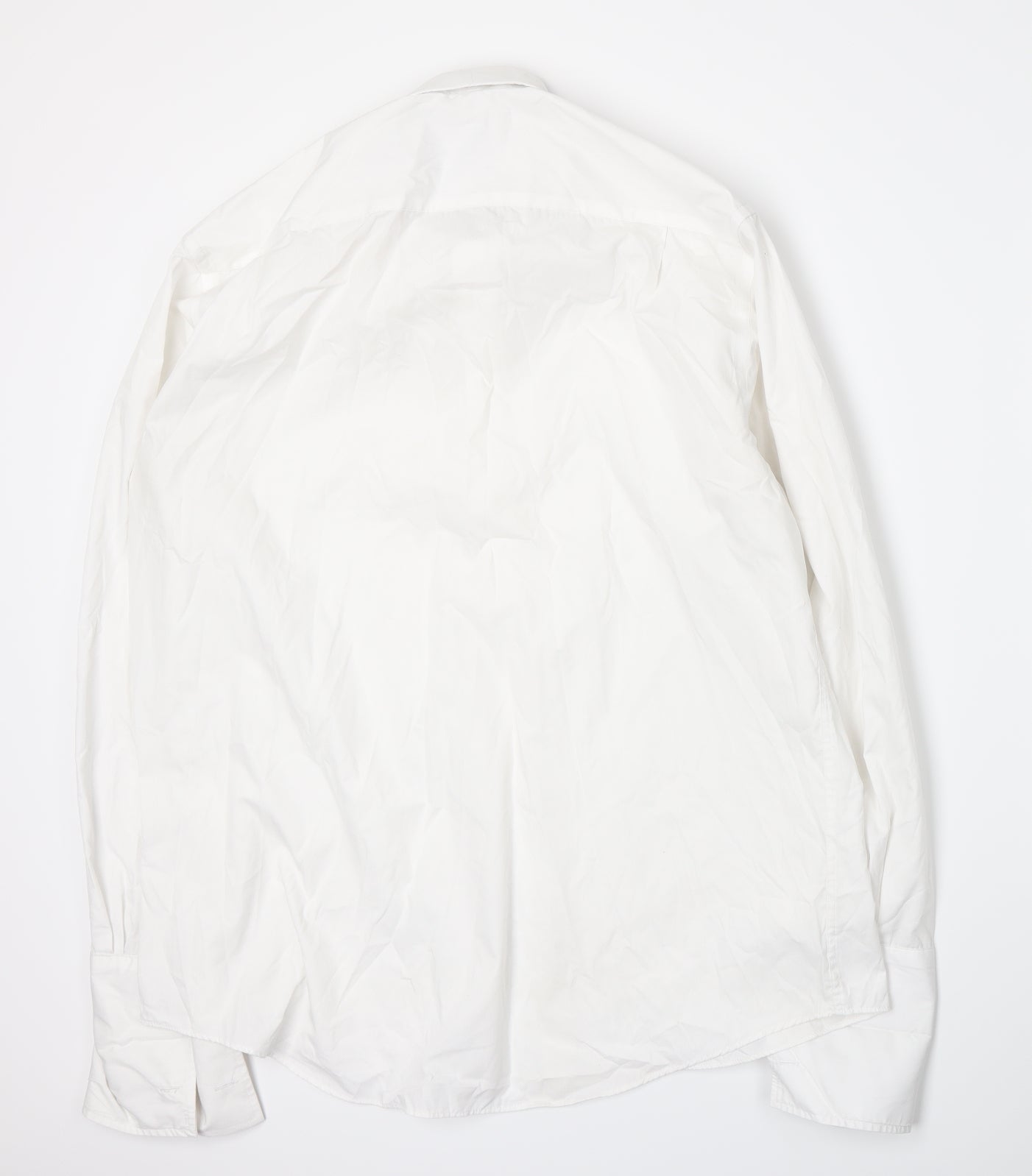 Moss Bros Mens White    Dress Shirt Size 17