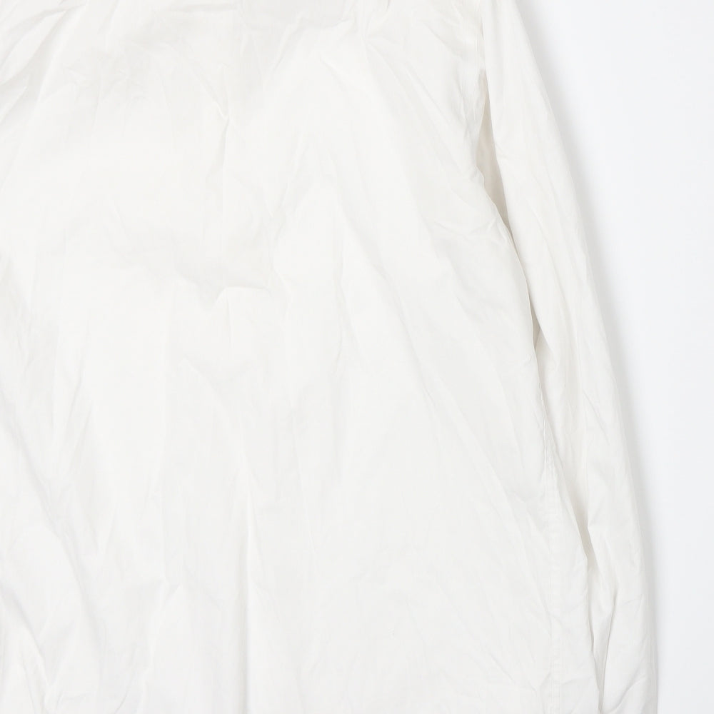 Moss Bros Mens White    Dress Shirt Size 17