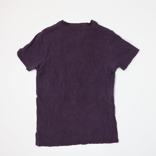 NEXT Mens Purple    T-Shirt Size S