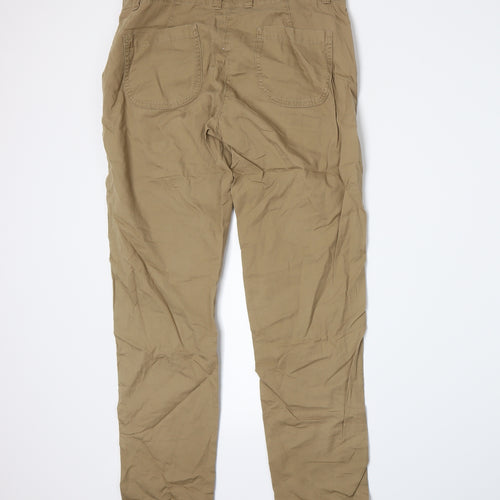 Marks and Spencer Womens Beige   Trousers  Size 12 L28 in