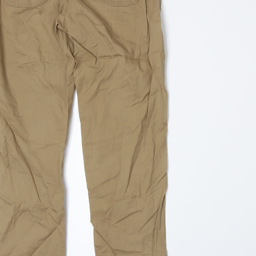 Marks and Spencer Womens Beige   Trousers  Size 12 L28 in