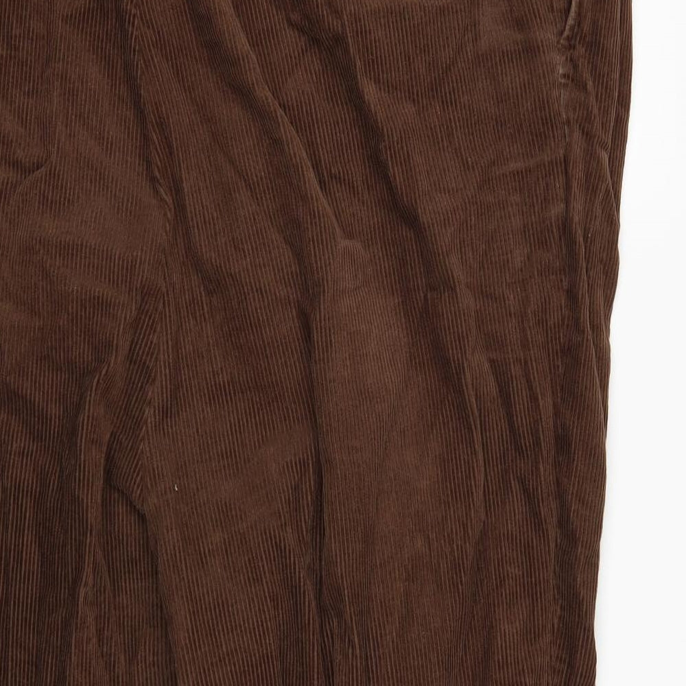 Chums Mens Brown  Corduroy Wide-Leg Jeans Size 48 L29 in