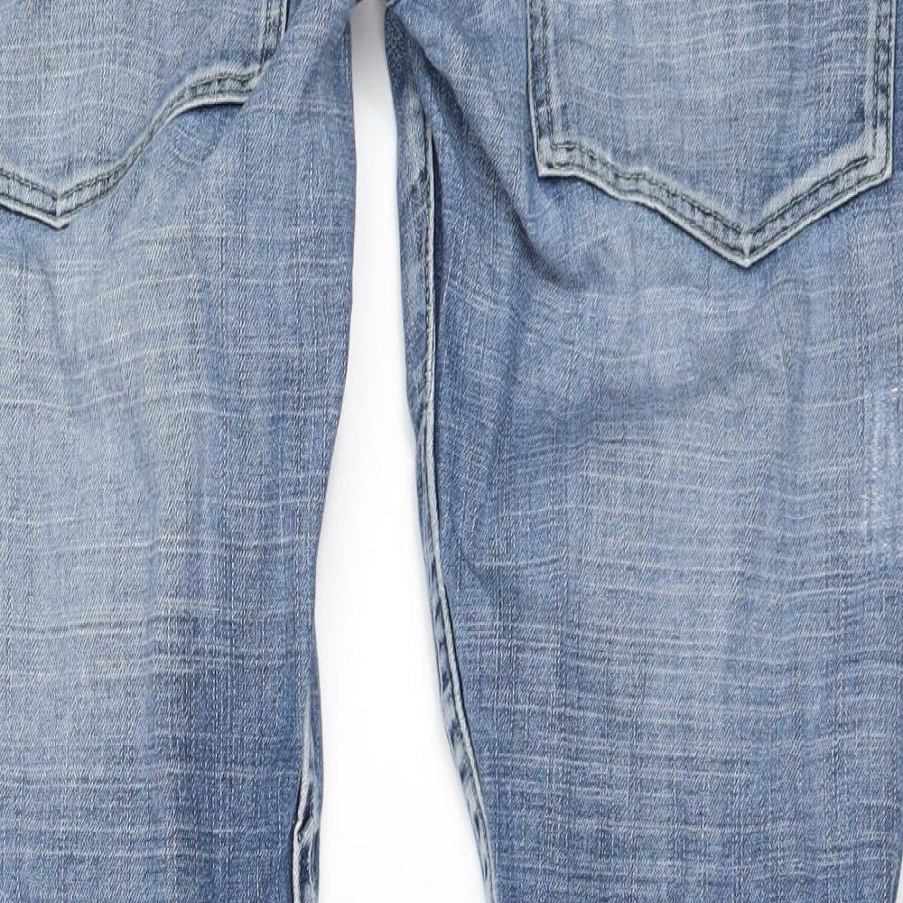 Bench Mens Blue  Denim Wide-Leg Jeans Size 32 L31 in