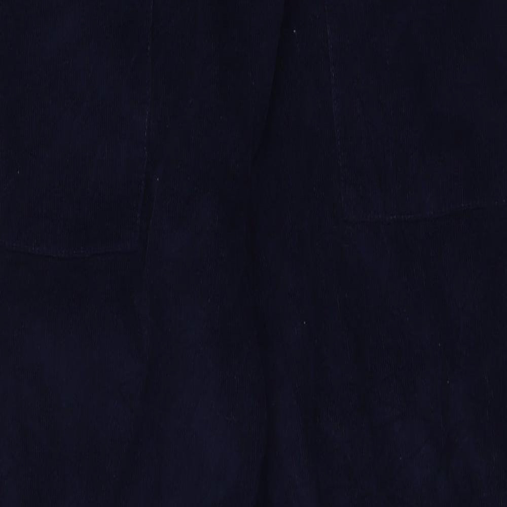 Damart Womens Blue  Corduroy Straight Jeans Size 14 L29 in