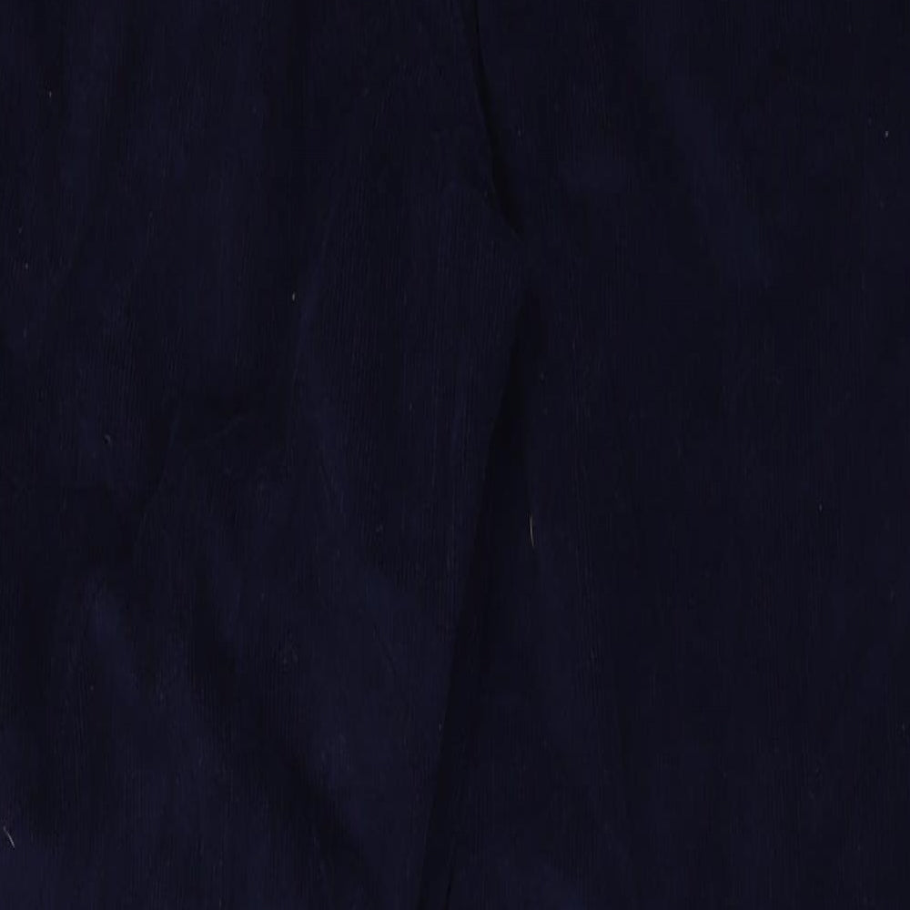 Damart Womens Blue  Corduroy Straight Jeans Size 14 L29 in
