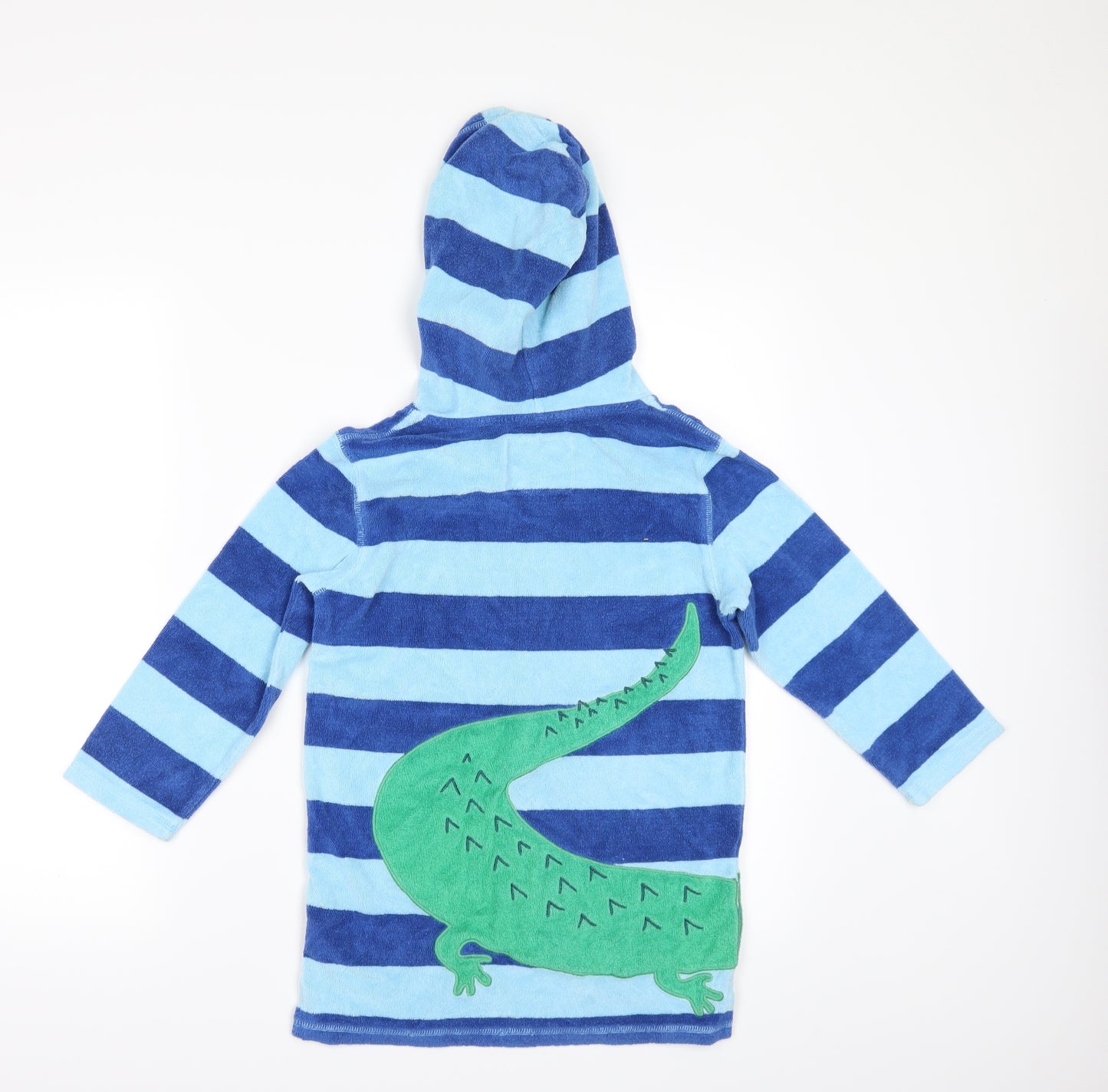 Mini Boden Boys Blue Spotted  Pullover Jumper Size 6-7 Years  - Crocodile