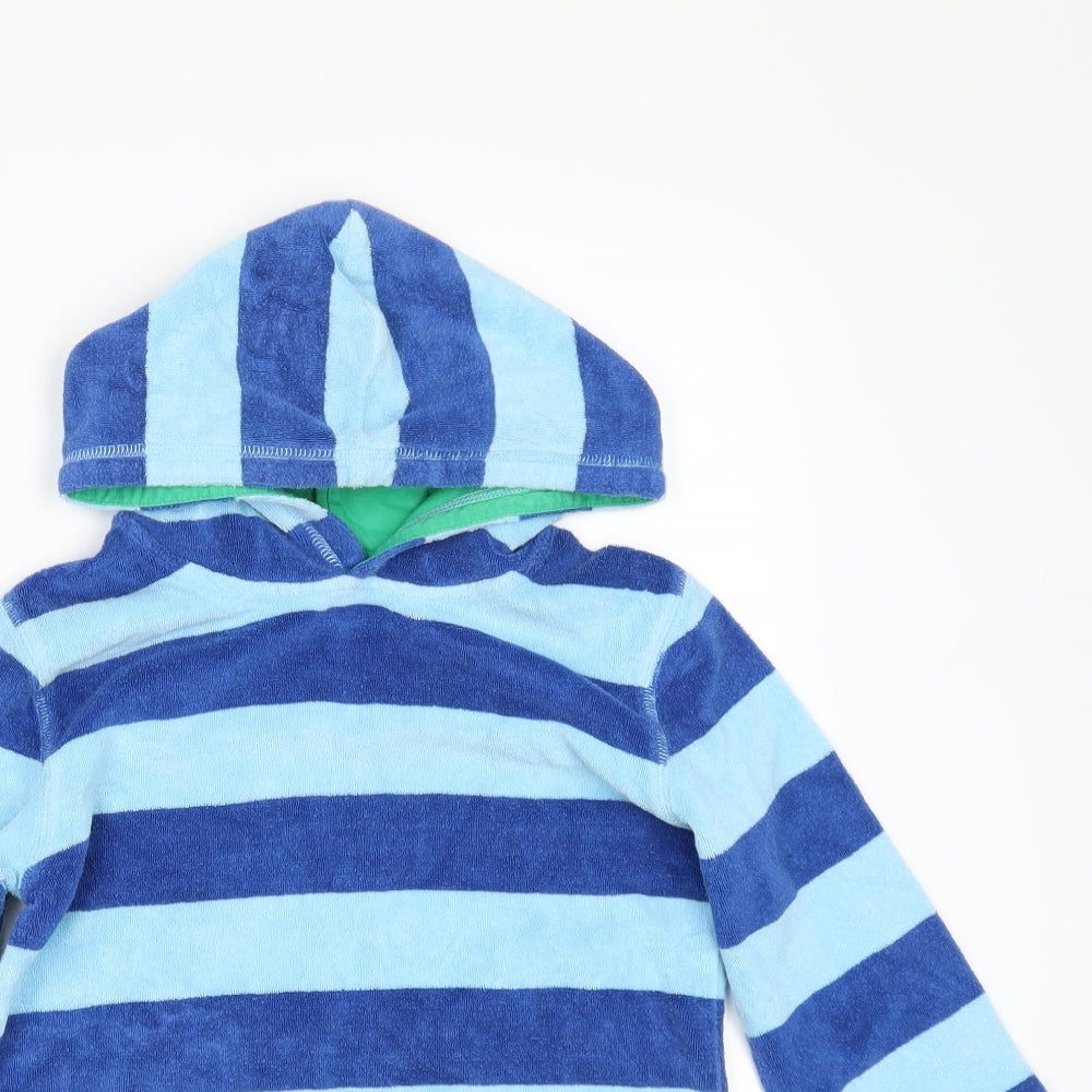 Mini Boden Boys Blue Spotted  Pullover Jumper Size 6-7 Years  - Crocodile
