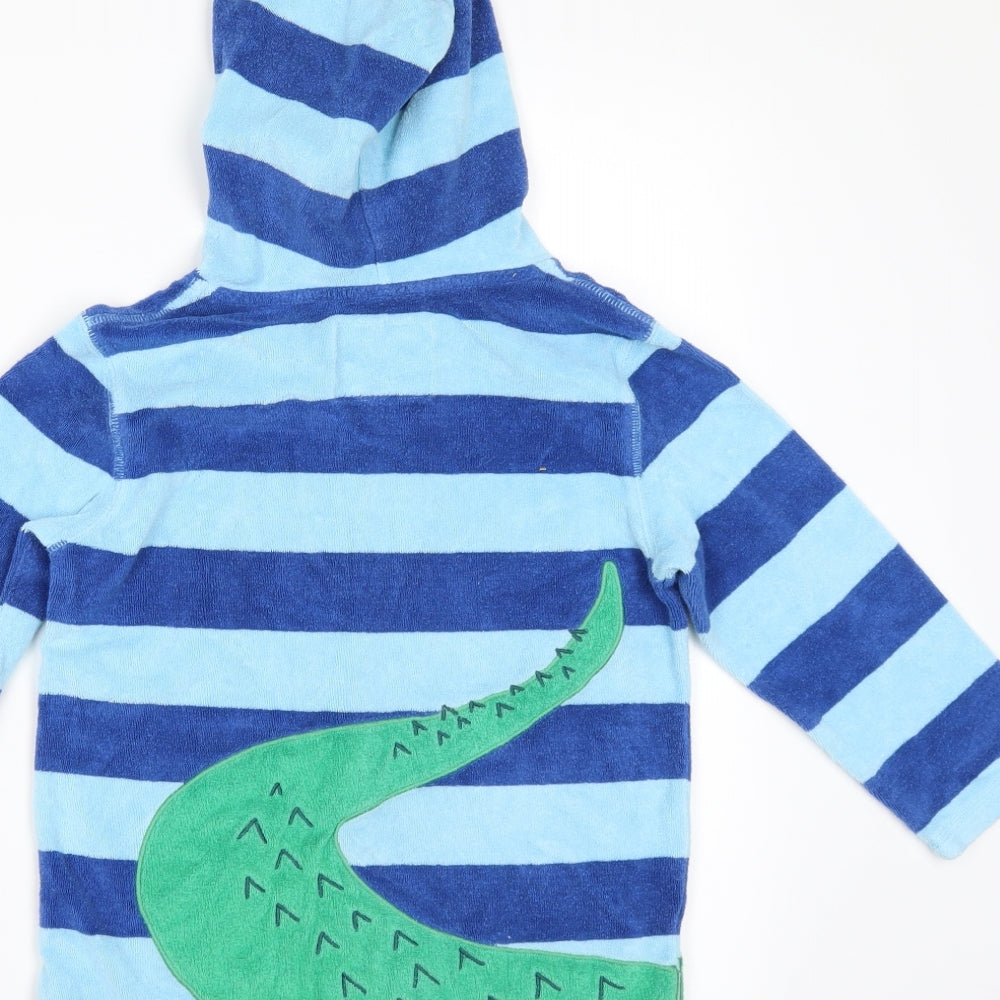 Mini Boden Boys Blue Spotted  Pullover Jumper Size 6-7 Years  - Crocodile