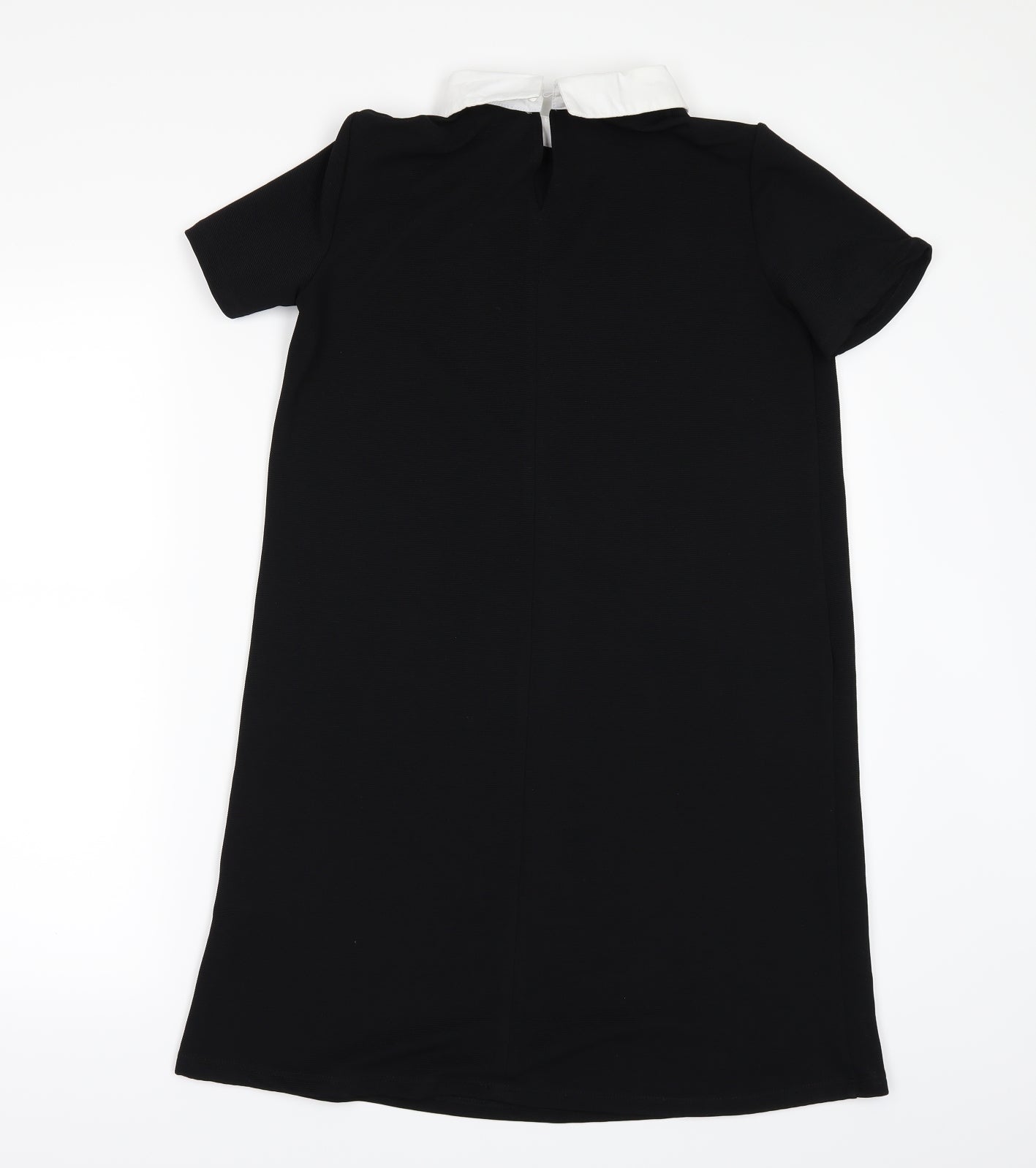 Zara Womens Black Batik  A-Line  Size S