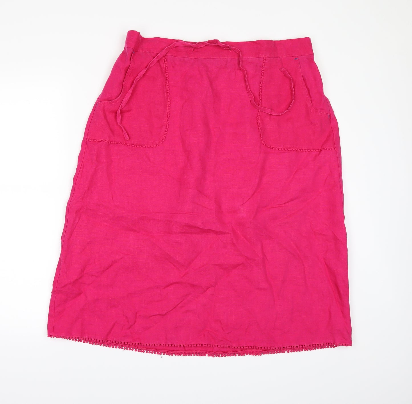 White Stuff Womens Pink   A-Line Skirt Size 18