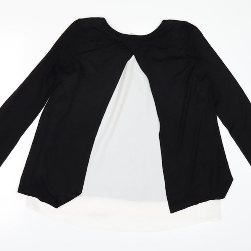 H&M Womens Black   Pullover Jumper Size S