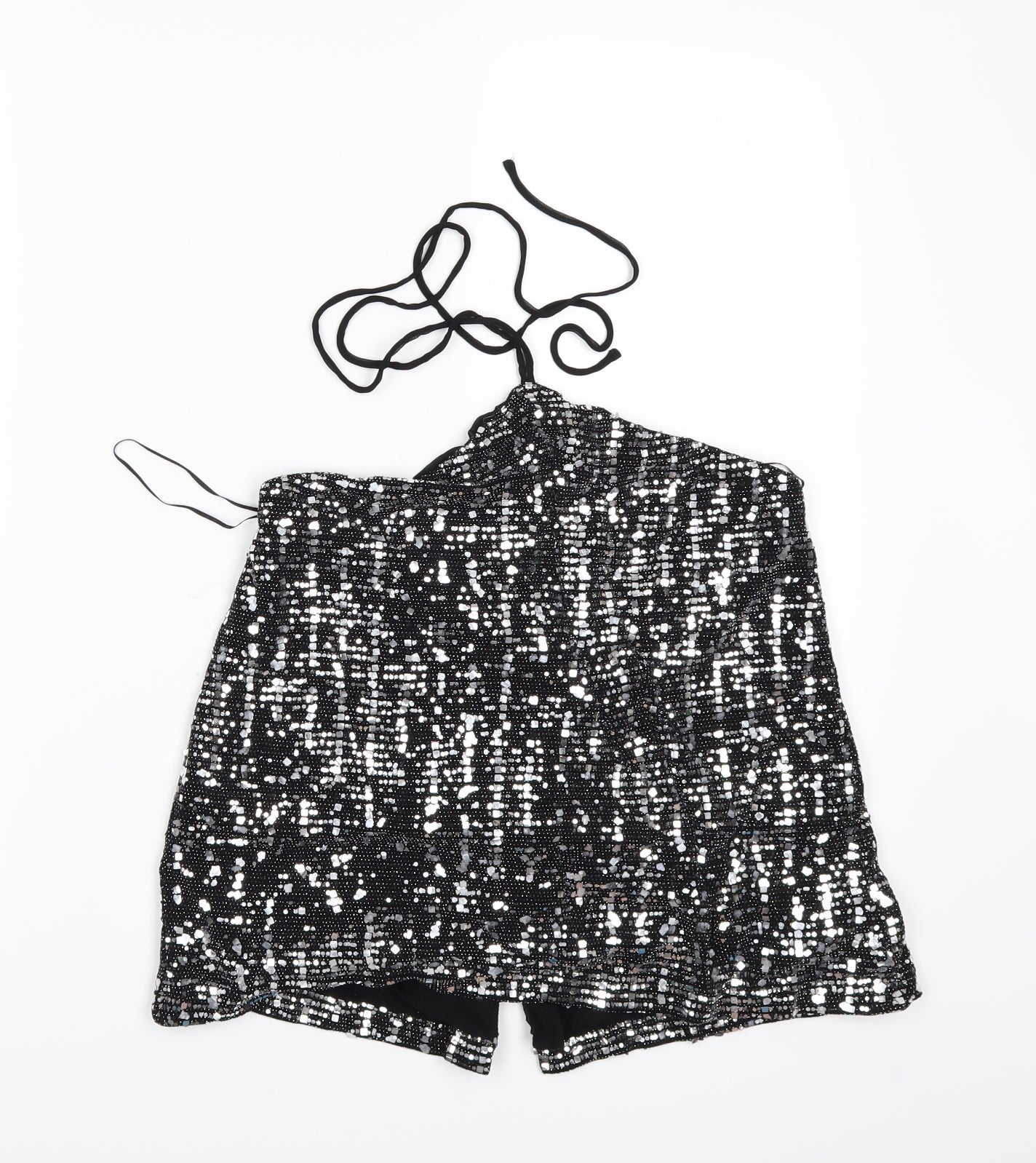 Zara Womens Silver   Tunic Blouse Size M