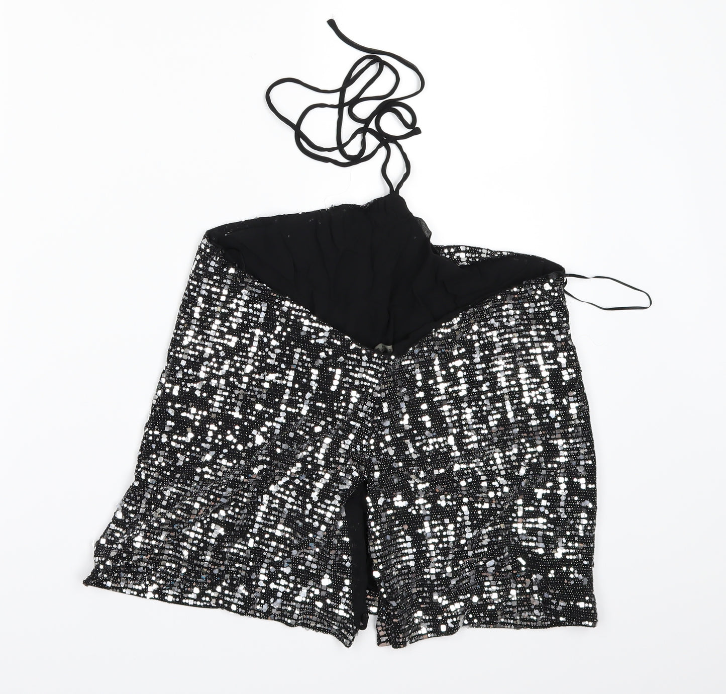 Zara Womens Silver   Tunic Blouse Size M