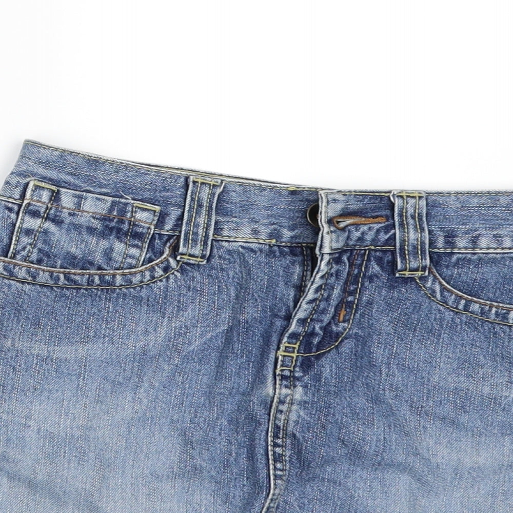 ZI GIRLS Girls Blue   Mini Skirt Size 8 Years