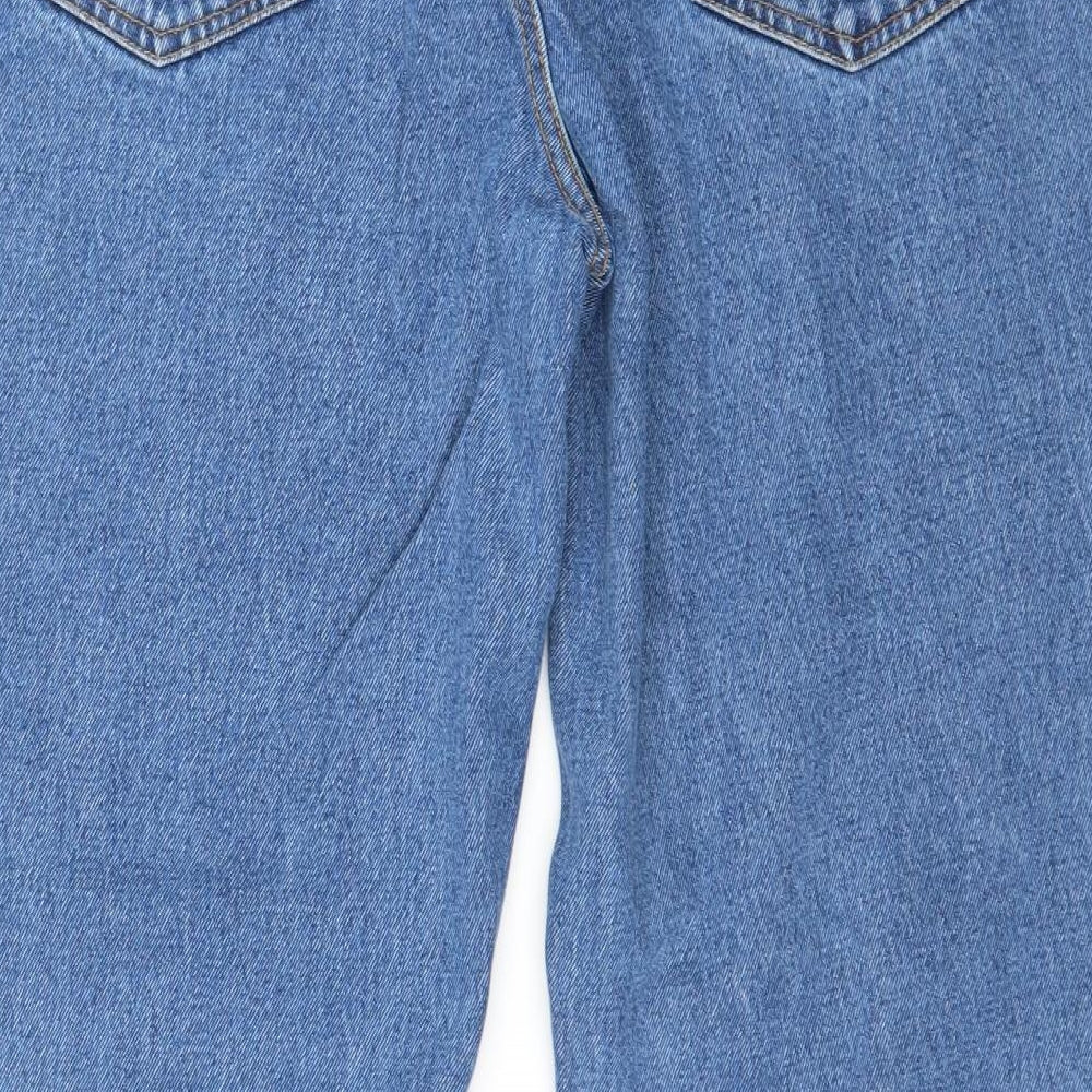 Easy Mens Blue  Denim Straight Jeans Size 40 L32 in