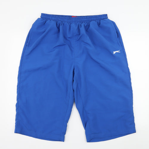 Slazenger Mens Blue   Sweat Shorts Size 3XL