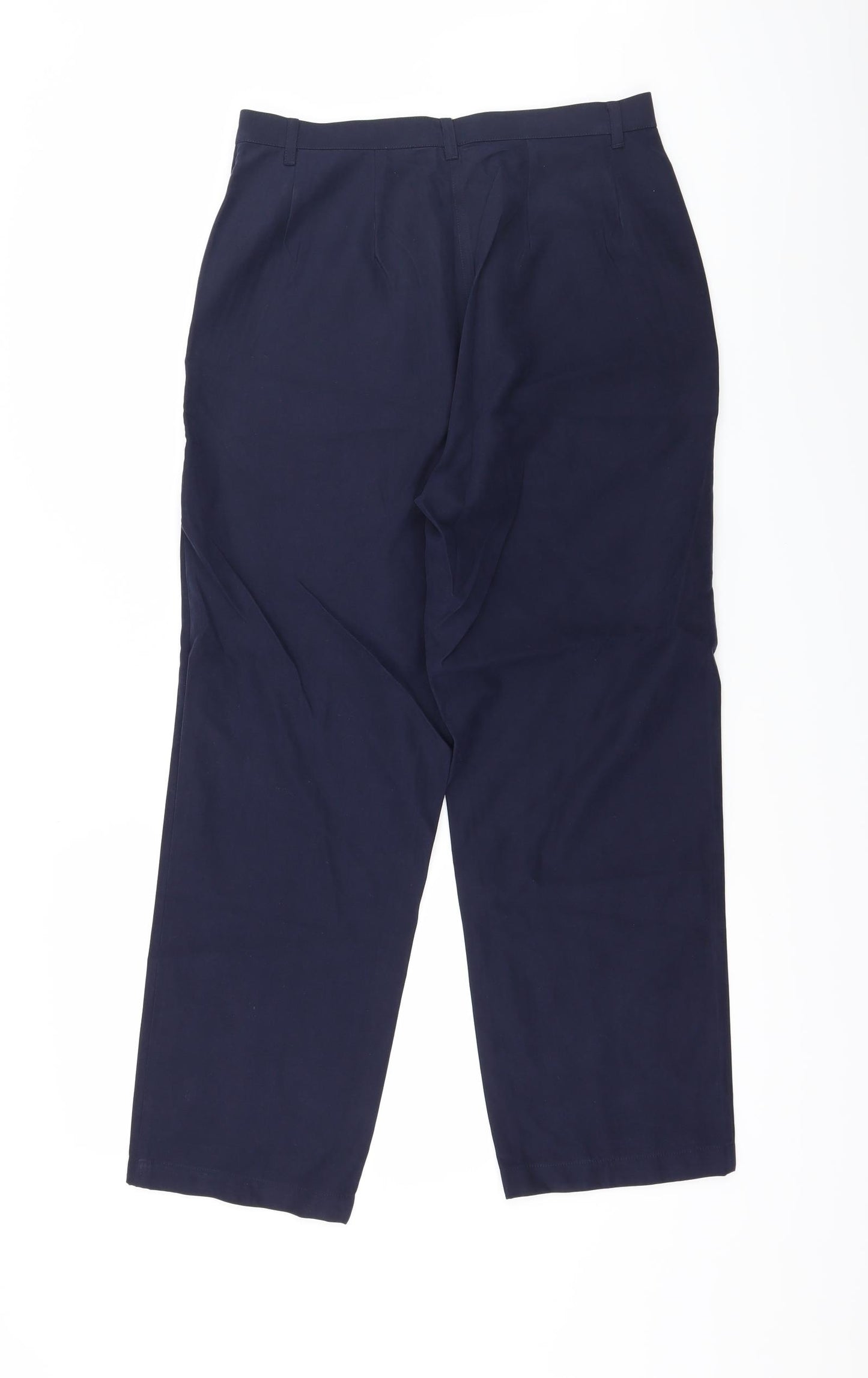 Preworn Womens Blue   Trousers  Size 12 L26 in