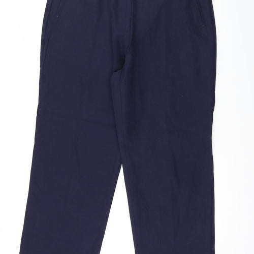 Preworn Womens Blue   Trousers  Size 16 L27 in
