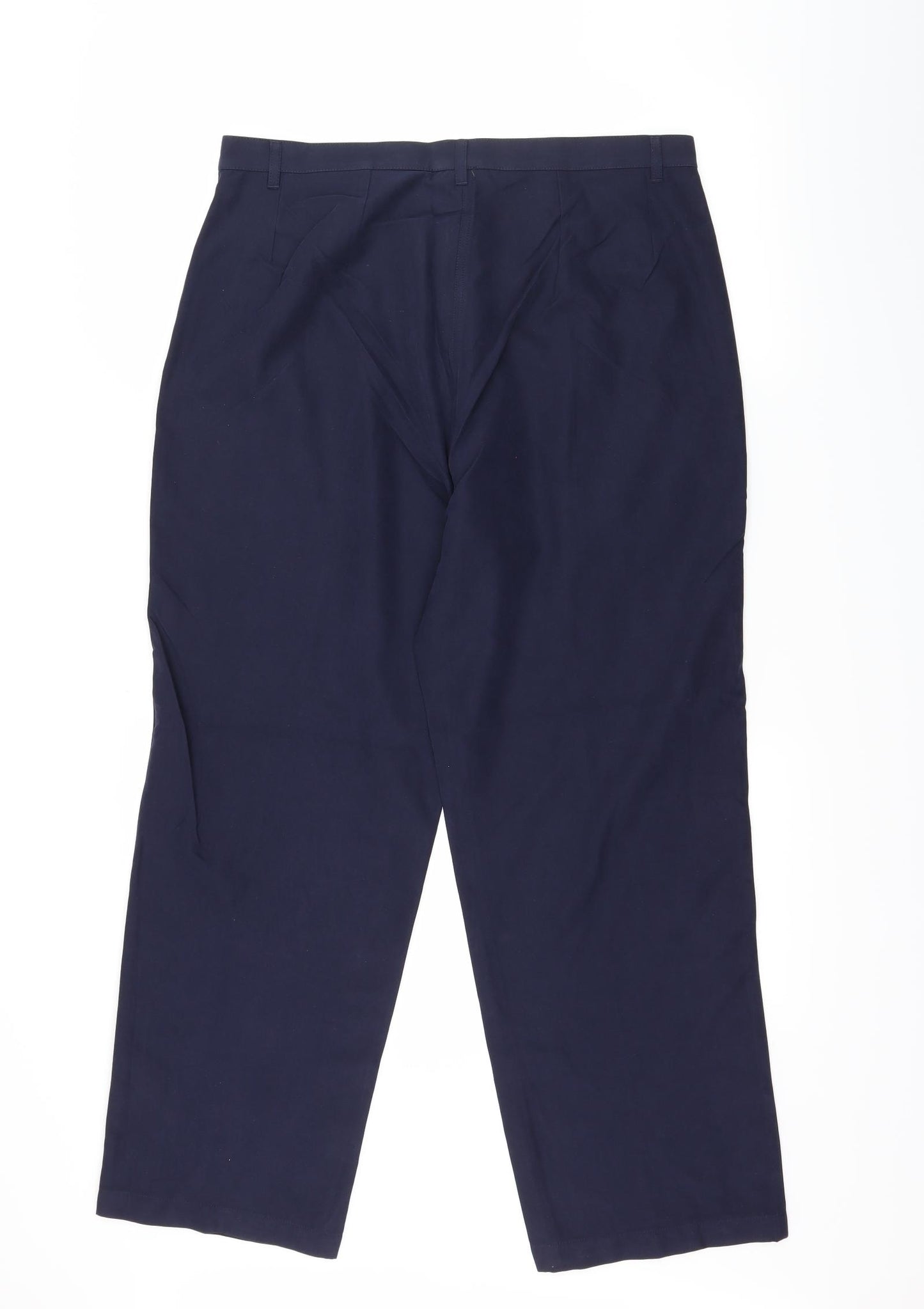 Preworn Womens Blue   Trousers  Size 16 L27 in