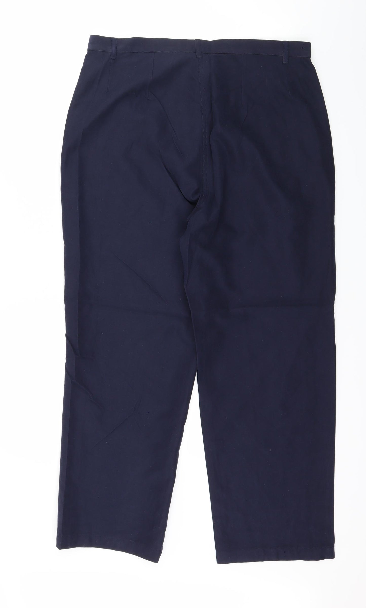 Preworn Womens Blue   Trousers  Size 16 L26 in
