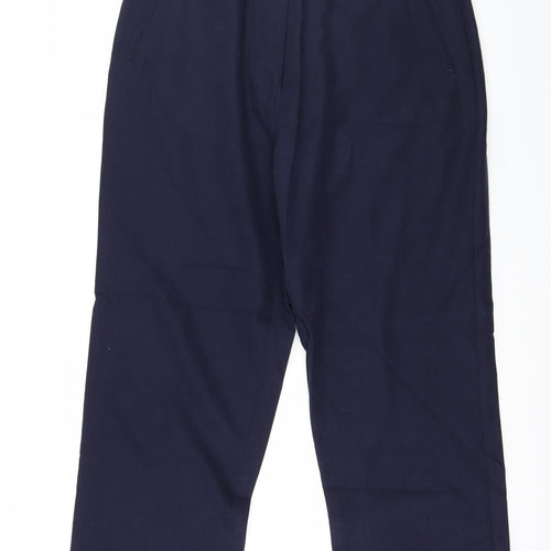 Preworn Womens Blue   Trousers  Size 16 L27 in