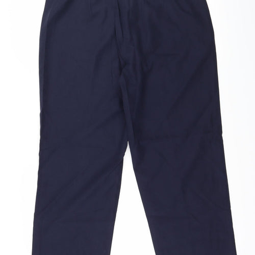 Preworn Womens Blue   Trousers  Size 16 L27 in