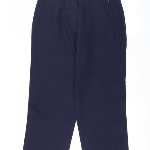 Preworn Womens Blue   Trousers  Size 12 L26 in
