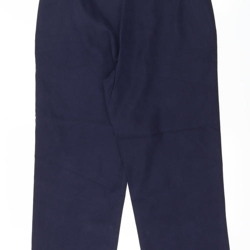 Preworn Womens Blue   Trousers  Size 12 L26 in