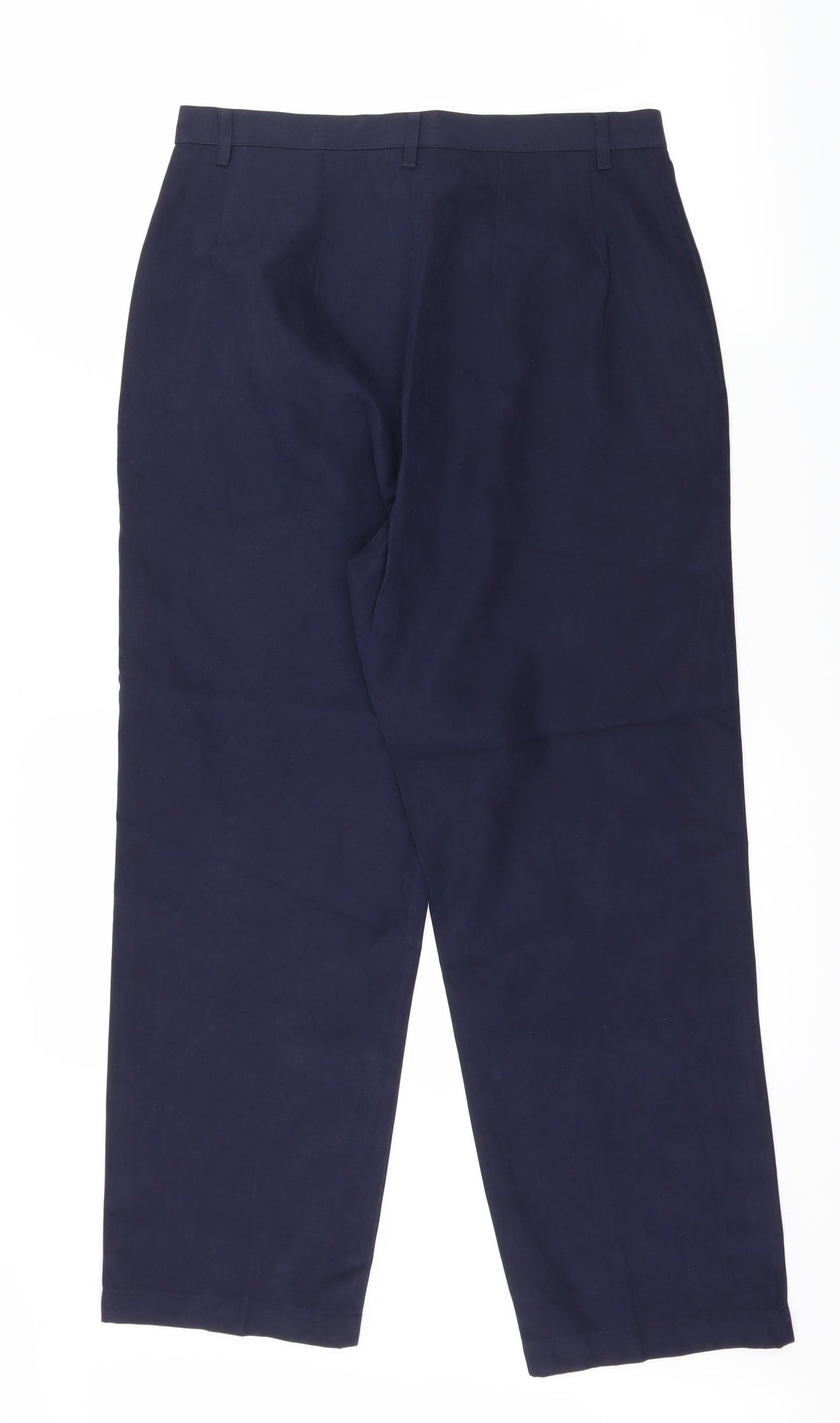 Preworn Womens Blue   Trousers  Size 12 L26 in