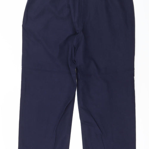Preworn Womens Blue   Trousers  Size 16 L26 in