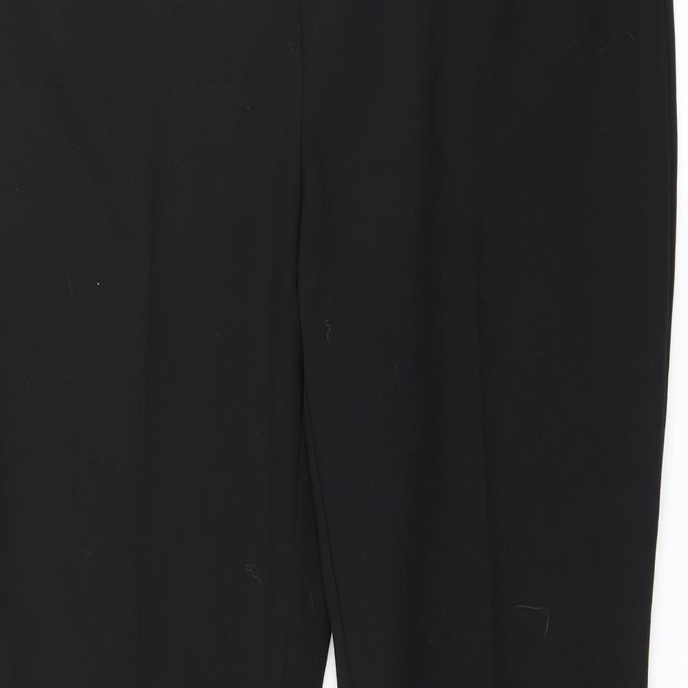 Topshop Womens Black   Trousers  Size 12 L32 in