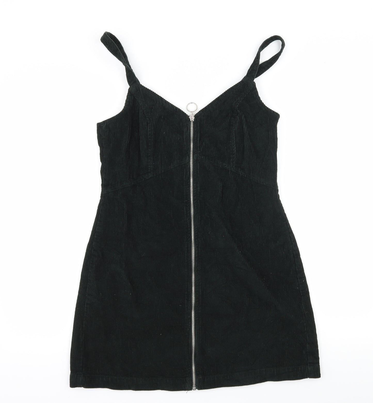 Topshop Womens Green  Corduroy Bodycon  Size 12