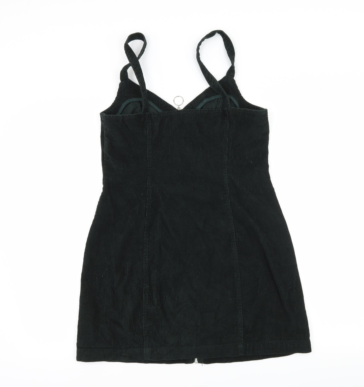 Topshop Womens Green  Corduroy Bodycon  Size 12