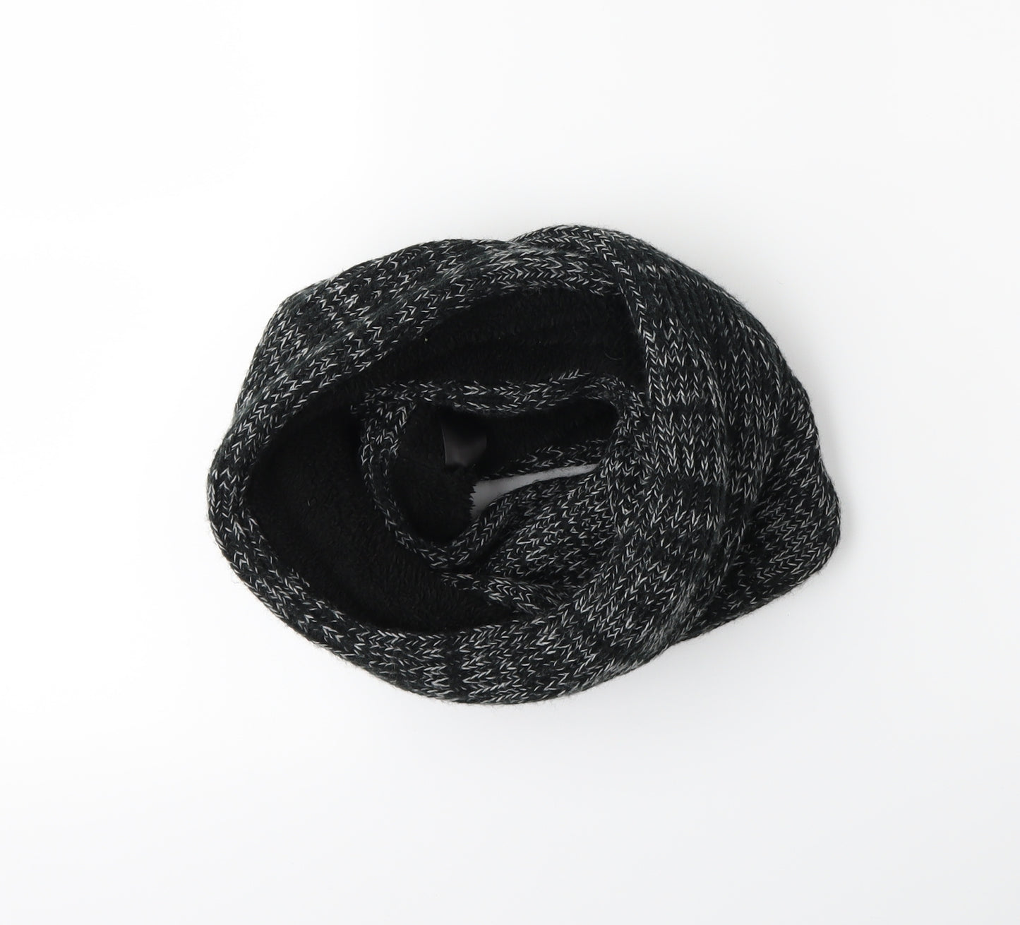 Maine Mens Black   Cowl/Snood Scarf One Size