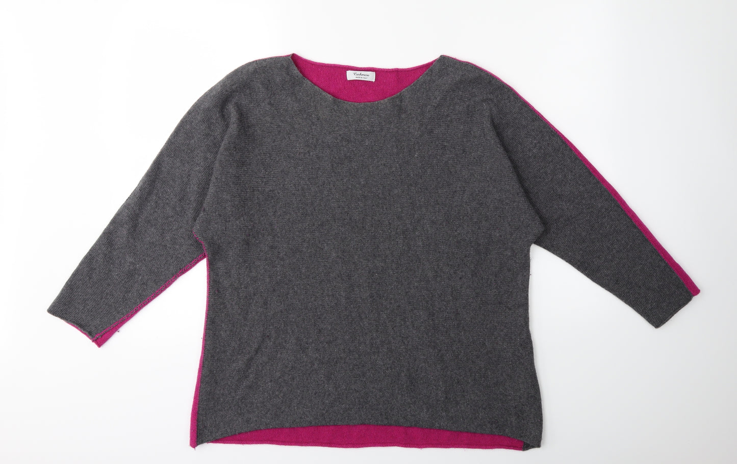 Preworn Womens Grey  Knit Pullover Jumper Size L
