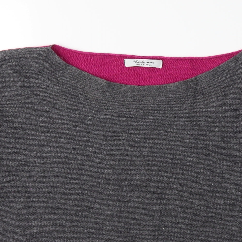 Preworn Womens Grey  Knit Pullover Jumper Size L