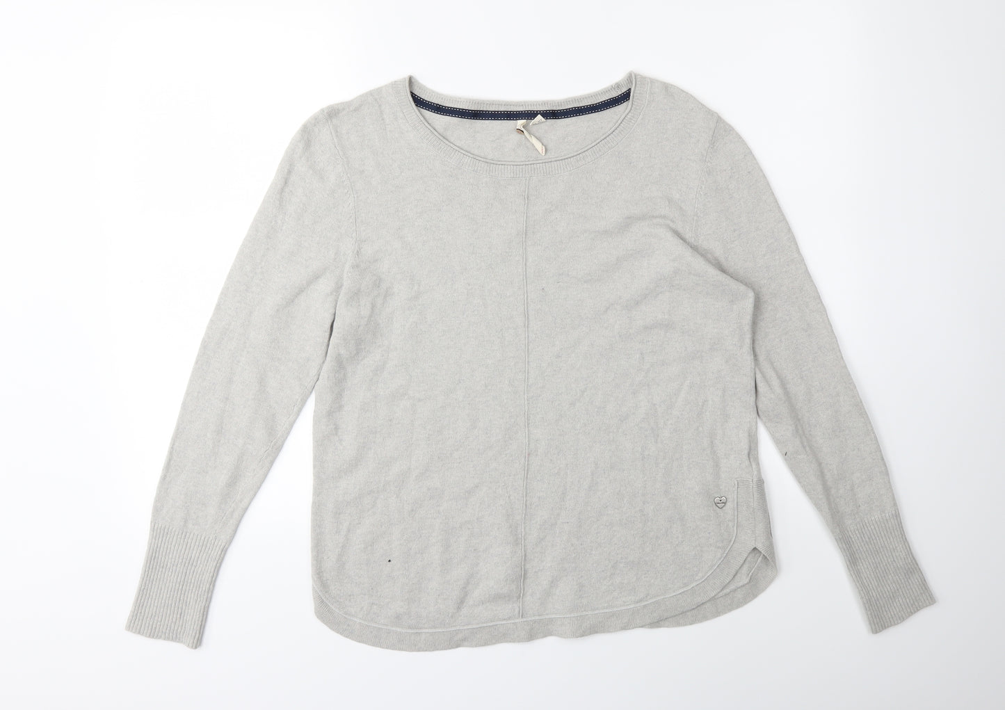White Stuff Womens Grey   Pullover Jumper Size 16